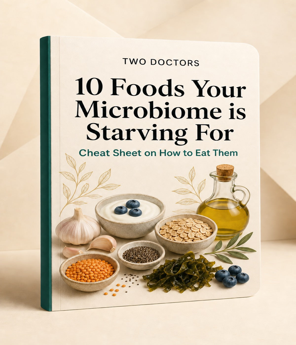 Cover of 10 Foods Your Microbiome is Starving For by Two Doctors